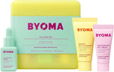 BYOMA Clarifying Starter Kit with Mini Cleanser, Light Cream and Clarifying Serum