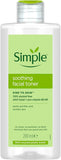 Simple Kind to Skin Soothing Facial Toner - 100% Alcohol-Free with Vitamin B5, B3 & Witch Hazel - Instantly soothes, rebalances & preps sensitive skin for moisturisation 6x 200 ml