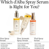 d'alba Italian White Truffle First Spray Serum, Vegan Skin Care, Hydrating Face Moisturizer, Glow Serum for Radiant Skin, All In One Mist, Korean Skin Care (50ml)