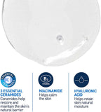 CeraVe Foaming Cleanser for Normal to Oily Skin with Niacinamide and 3 Essential Ceramides