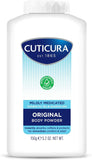 CUTICURA Mildly Medicated Body Powder 150g, Many Uses Personal Hygiene, Sweat Control, Chafing & Friction Prevention, Itching Relief