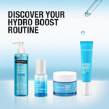 Neutrogena Hydro Boost Water Gel (1x 50ml), Oil-Free Face Cream with Hyaluronic Acid, Amino Acids and Electrolytes, Lightweight Face Care with 72 Hour Hydration, For Acne-Prone and Sensitive Skin