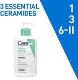 CeraVe Foaming Cleanser for Normal to Oily Skin with Niacinamide and 3 Essential Ceramides