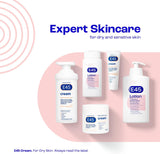 E45 Moisturising Lotion 500 ml for Dry & Sensitive Skin - Long-Lasting Hydration Protect from Dryness, Reduce Redness - Dermatological Body Moisturiser Lotion - Body Lotion - Daily Moisturiser