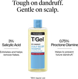 Neutrogena T/Gel Scalp Relief Anti-Dandruff Shampoo (250ml) With 3% Salicylic Acid, Suitable for Those Prone to Scalp Psoriasis and Seborrhoeic Dermatitis,Packaging may vary