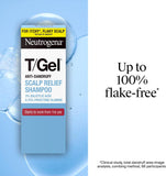 Neutrogena T/Gel Scalp Relief Anti-Dandruff Shampoo (250ml) With 3% Salicylic Acid, Suitable for Those Prone to Scalp Psoriasis and Seborrhoeic Dermatitis,Packaging may vary