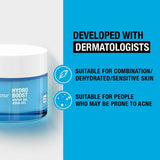 Neutrogena Hydro Boost Water Gel (1x 50ml), Oil-Free Face Cream with Hyaluronic Acid, Amino Acids and Electrolytes, Lightweight Face Care with 72 Hour Hydration, For Acne-Prone and Sensitive Skin