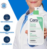 CeraVe Foaming Cleanser for Normal to Oily Skin with Niacinamide and 3 Essential Ceramides