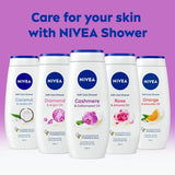 Nivea Cashmere & Cotton Oil Shower Gel (250ml), Body Wash with Vitamin C, E, and Precious Oils, Protects Skin from Drying Out and Leaves it Touchably Smooth