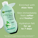 Garnier Intensive 7 Days Aloe Vera & Probiotic Extract Body Lotion 400ml, Hydrating and Refreshing Moisturiser, Up to 7 Days Hydration, For Normal Skin, Fast Absorbing & Non Greasy