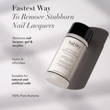 Nail HQ 100% Acetone Nail Polish Remover - 150ml - Express & Easy