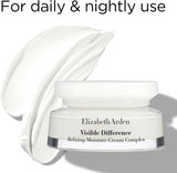 Elizabeth Arden Visible Difference Refining Moisture Cream Complex for Face, 75ml, Rich Emollient Formula, for Anti-Ageing & Tired Skin, Unisex