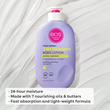 eos vanilla cashmere body lotion shea better 24hr moisture - 16 oz/473 ml