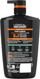 L'Oréal Men Expert Pure Carbon Shower Gel Large XXL 1L