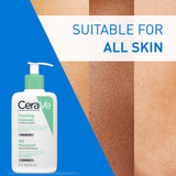 CeraVe Foaming Cleanser for Normal to Oily Skin with Niacinamide and 3 Essential Ceramides