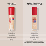 Rimmel Lasting Finish 35Hr Foundation 200 Soft Beige, Full Coverage, Hydrating, SPF20, Hyaluronic Acid, Vitamin E, 2% Niacinamide, All Day Wear, Vegan, Cruelty Free