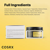 COSRX Advanced Snail 92 All in One Cream Korean Snail Mucin Face Cream & Gel Moisturiser for Dry Sensitive and Anti Aging Skin, Daily Soothing and Moisturising Cream, Korean Skincare 100g