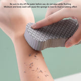 4pieces Magic Exfoliatings Sponge, Skin Exfoliatings Shower Sponge, Double Sided Soft Bath Sponges, 3D Body Shower Scrubber Sponges, Reusable Dead Skin Remover for Adults Kids