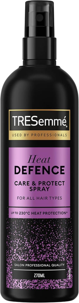 TRESemmé Care & Protect Heat Defence Spray- Reduces Breakage by Up to 82% & Prevents Brittle & Dull Hair- Heat Protection Up to 230°C for Smooth, Healthy Hair 300ml