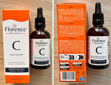 Big 2.11oz. Organic Vitamin C Serum for Face. Anti-Dark Spots, Wrinkles Skin Repair Serum with Hyaluronic Acid, Vitamin C & Niacinamide. All-in-One Brightening, Anti Aging Facial & Eye Area Skincare