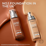 L'Oréal Paris Foundation for Face, Skincare Infused with Hyaluronic Acid, True Match Hydrating Liquid Foundation for All Skin Tones, SPF 16, 3N Creamy Beige, 30 ml