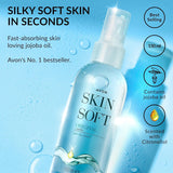 Avon Skin So Soft Dry Oil Spray 150ml | Locks in Moisture | Formulated with Jojoba Oil and Vitamin E | Quick Dry Formula | Cruelty Free,Clear