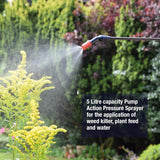 Spear & Jackson 5LPAPS 5 Litre Pump Action Pressure Sprayer