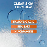 NIVEA Derma Skin Clear Wash Gel (150ml), Deep Cleansing Salicylic Acid Face Wash Enriched with Niacinamide to Cleanse Pores and Remove Impurities, For Blemish-Prone Skin