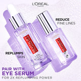 L'Oréal Paris Revitalift Filler Hyaluronic Acid Serum [1.5% Pure Concentrated Micro-Epidermic Hyaluronic Acid], Dropper Serum, Intensely Hydrates & Replumps, Visibly Reduces Fine Lines & Wrinkles