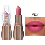 Kissable Colors: 12 Matte Long-Lasting Lipsticks-4